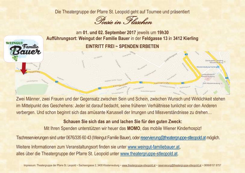 Poesie in Flaschen